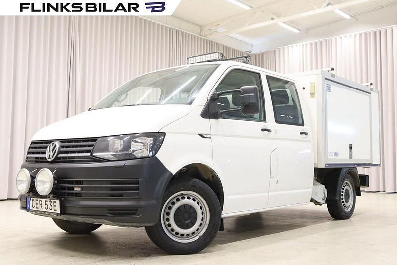 Vit Begagnad 2019 VW T6.1 Van | 239 900 kr (Marknadspris) - Bild 1/4