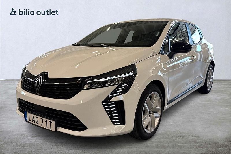 Vit Begagnad 2023 Renault Clio V Equilibre Halvkombi | 179 900 kr (Lite dyr) - Bild 1/3