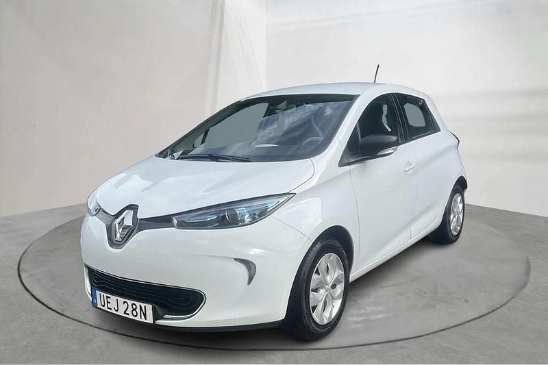 Vit Begagnad 2019 Renault Zoe Halvkombi | 130 000 kr (Marknadspris) - Bild 1/4