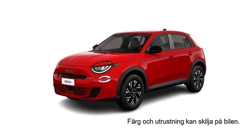 Röd Ny 2025 Fiat 600 Lounge SUV | 299 900 kr - Bild 1/1