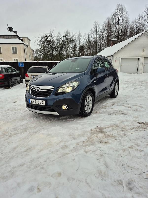 Begagnad Opel Mokka 140 HK (102 kW) 2015 Blå SUV
