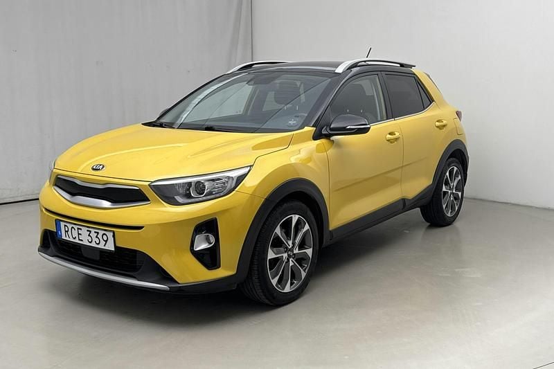 Gul Begagnad 2019 Kia Stonic Advance SUV | 175 900 kr (Bra pris) - Bild 1/4