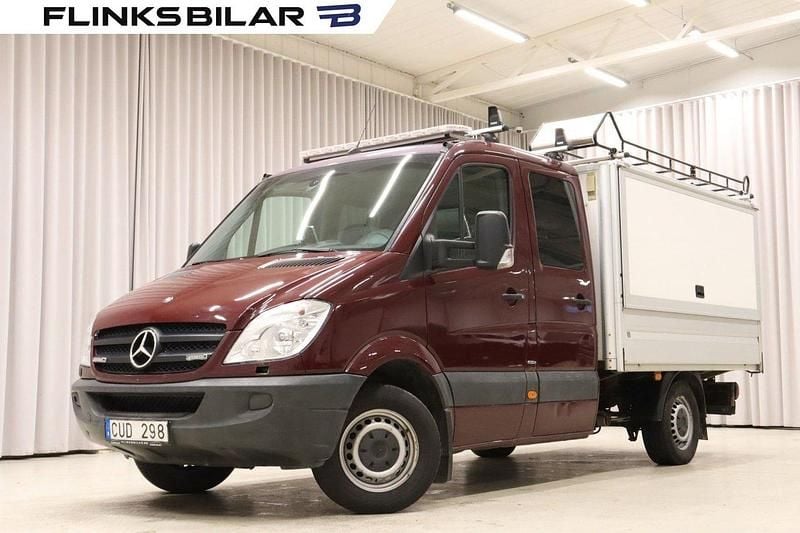 Vit Begagnad 2013 Mercedes 316 Van | 149 800 kr - Bild 1/4