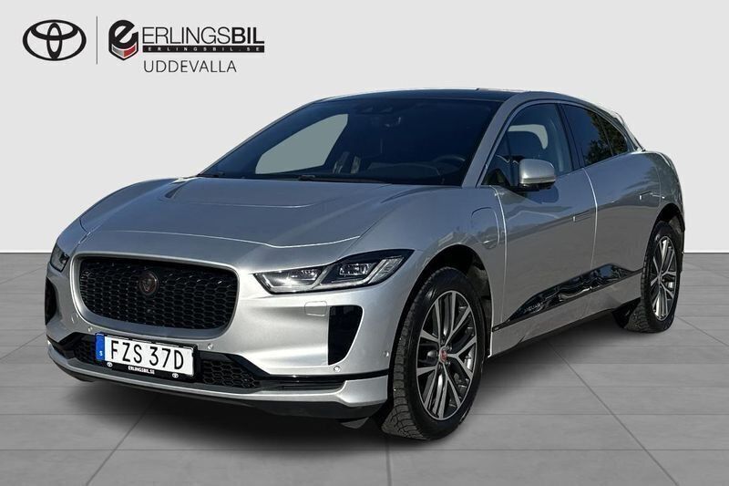 Grå Begagnad 2019 Jaguar I-Pace SE SUV | 259 900 kr (Bra pris) - Bild 1/4