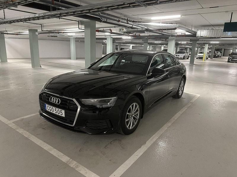 Svart Begagnad 2021 Audi A6 Sedan | 349 000 kr (Bra pris) - Bild 1/4