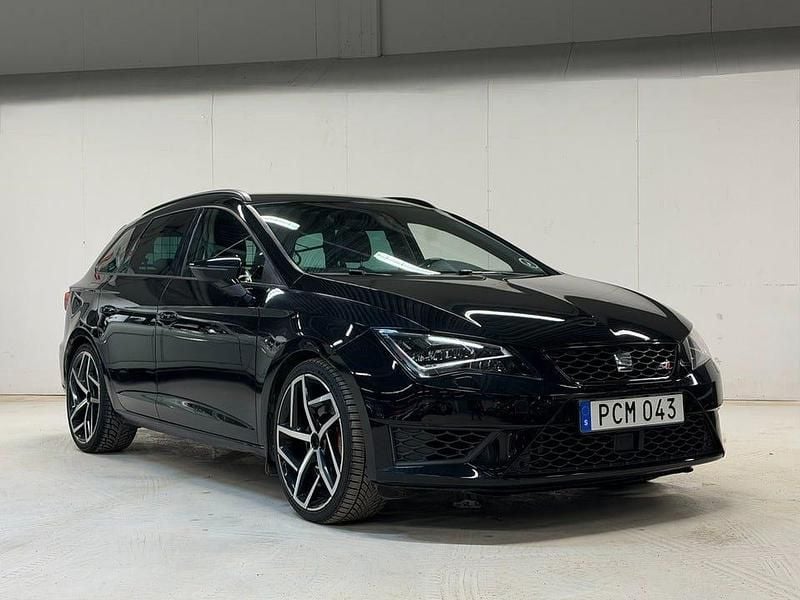 Begagnad Seat Leon ST CUPRA 290 HK (213 kW) 2016 Svart Kombi