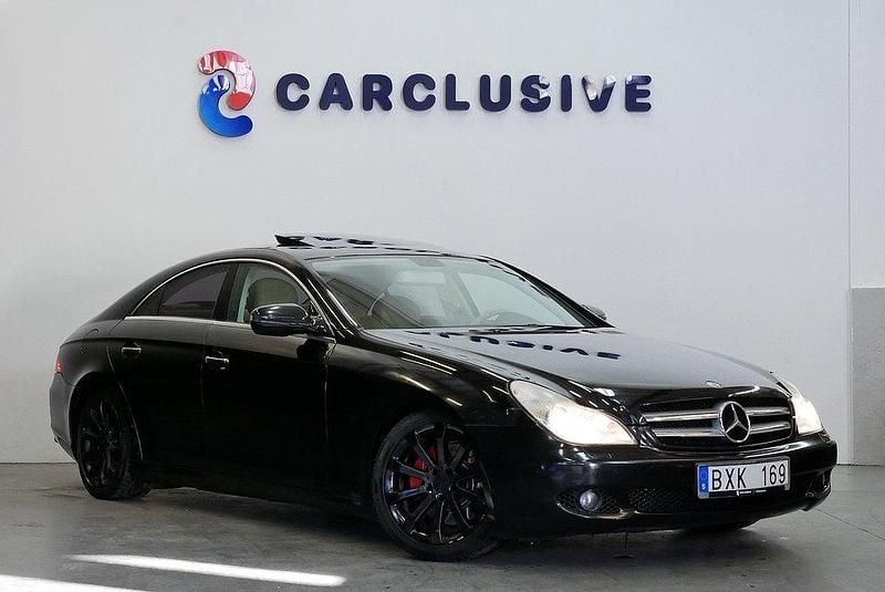 Svart Begagnad 2008 Mercedes CLS280 Sportkupé | 99 900 kr - Bild 1/4