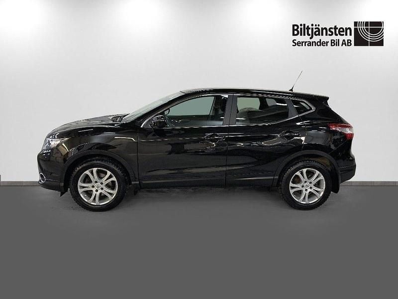 Begagnad Nissan Qashqai 116 HK (85 kW) 2016 Svart SUV