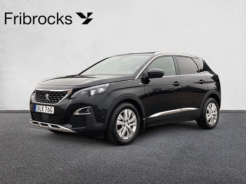 Svart Begagnad 2020 Peugeot 3008 GT-line SUV | 214 900 kr (Bra pris) - Bild 1/4