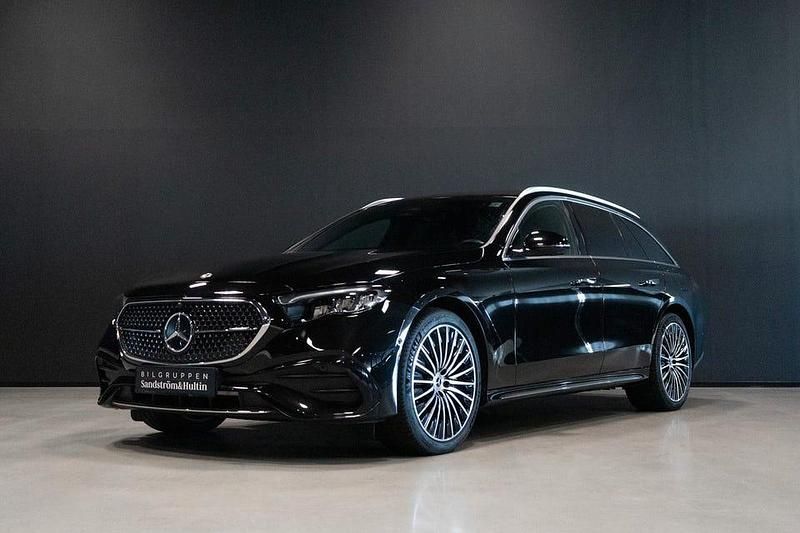 Begagnad Mercedes E300 Advanced 313 HK (230 kW) 2024 Obsidiansvart metallic Kombi