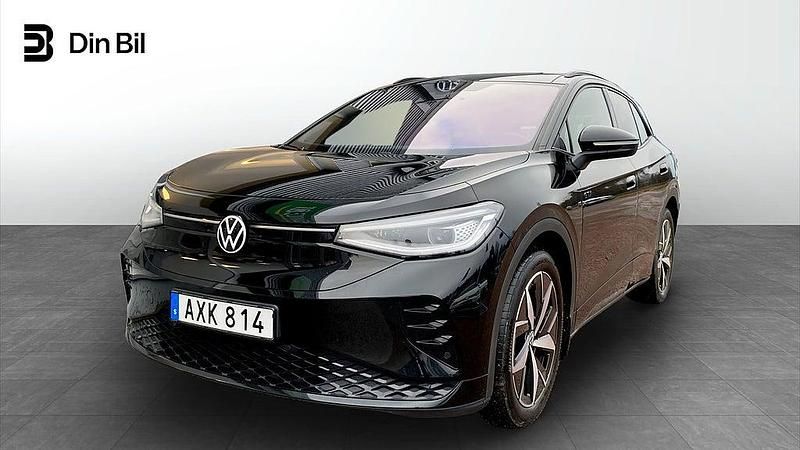 Svart Begagnad 2022 VW ID.4 GTX SUV | 374 000 kr (Marknadspris) - Bild 1/4