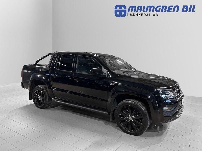 Svart (svartmetallic) Begagnad 2019 VW Amarok Aventura Pickup | 561 250 kr - Bild 1/4
