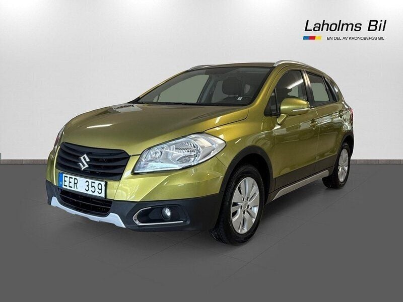 Chrystel lime metallic Begagnad 2014 Suzuki SX4 S-Cross Comfort SUV | 78 900 kr - Bild 1/4