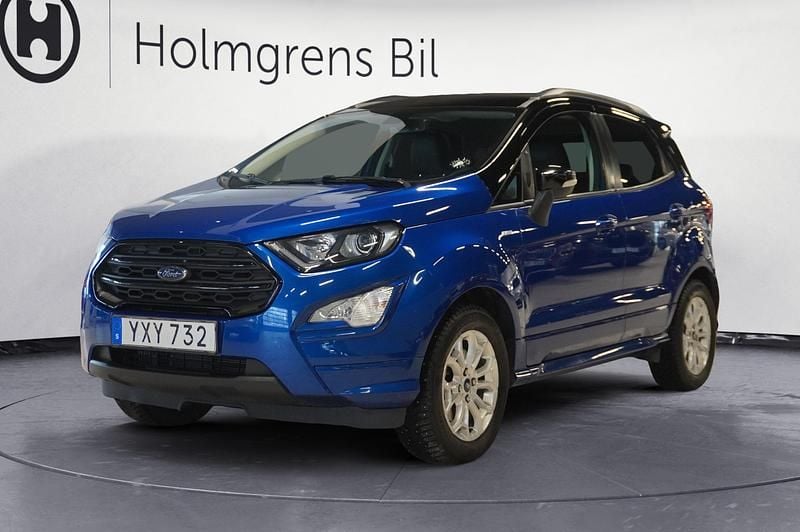 Blå Begagnad 2018 Ford Ecosport SUV | 137 800 kr (Marknadspris) - Bild 1/4