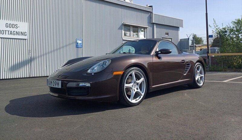 Brun Begagnad 2008 Porsche Boxster Cab | 225 000 kr - Bild 1/4