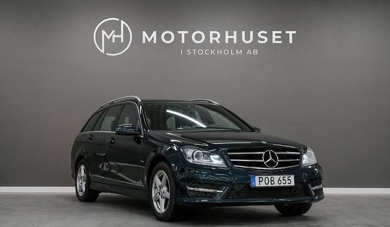 Begagnad Mercedes C180 Avantgarde 156 HK (114 kW) 2014 Mörkblå Kombi