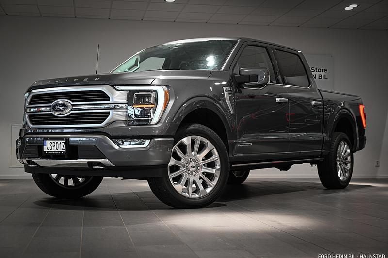 Grå Begagnad 2023 Ford F-150 Pickup | 999 875 kr - Bild 1/4