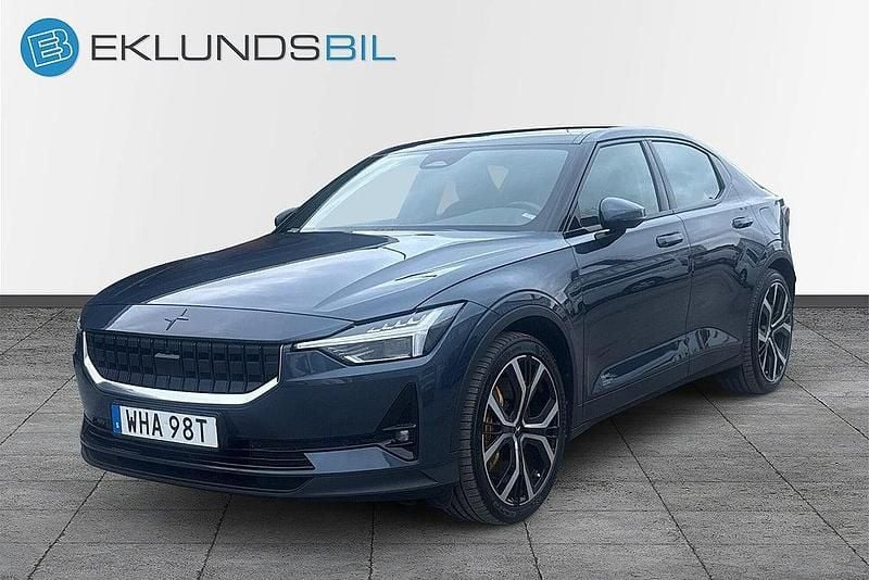 Mörkblå Begagnad 2021 Polestar 2 Performance Halvkombi | 369 900 kr (Bra pris) - Bild 1/4