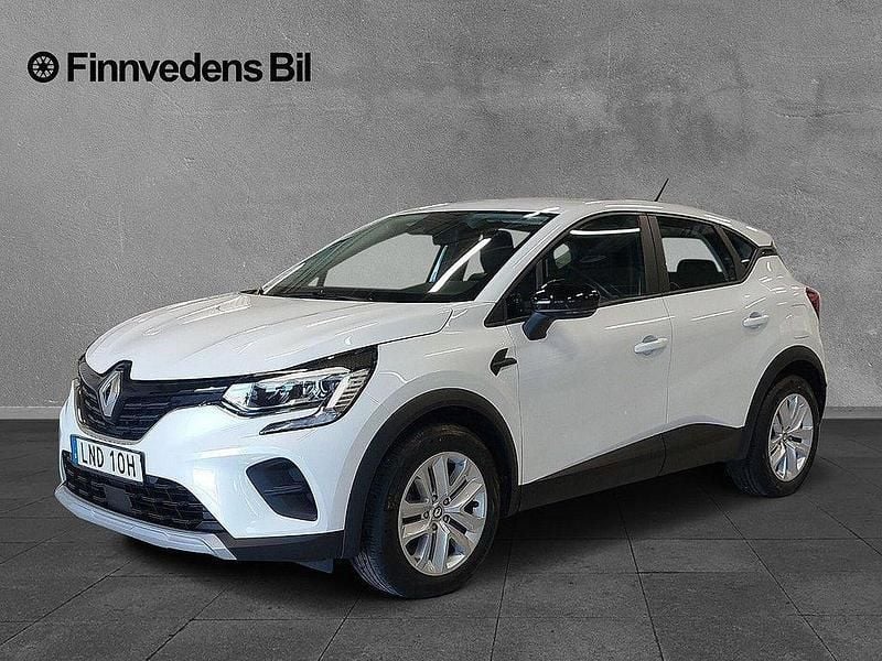 Vit Begagnad 2022 Renault Captur Zen SUV | 209 000 kr (Marknadspris) - Bild 1/4