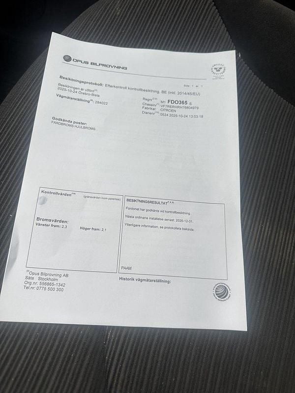 Brun Begagnad 2007 Citroën C5 Kombi | 21 000 kr (Marknadspris) - Bild 1/4