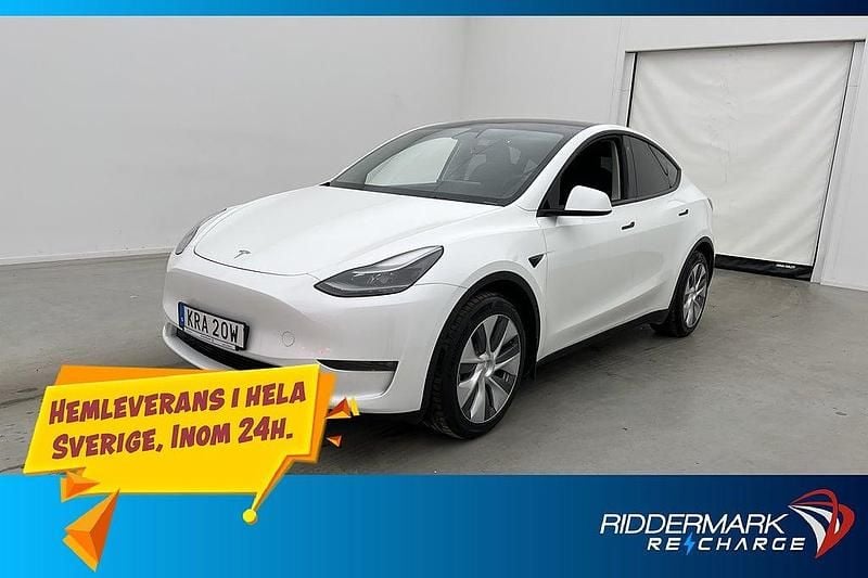 Begagnad Tesla Model Y Long Range AWD 378 kW (514 HK) 2023 Vit SUV