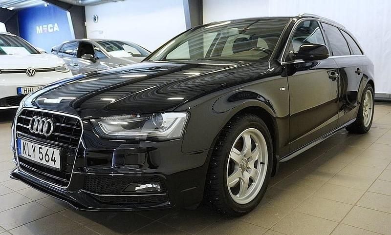 Begagnad Audi A4 Sport 150 HK (110 kW) 2015 Svart Kombi