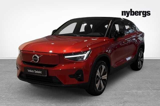 Röd Begagnad 2023 Volvo C40 Plus SUV | 359 000 kr (Marknadspris) - Bild 1/4