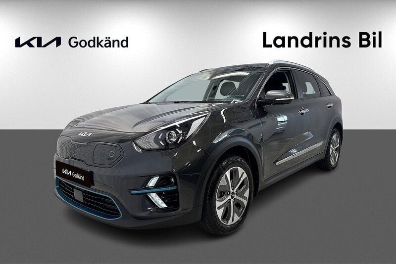 Grå Begagnad 2022 Kia e-Niro Advance SUV | 264 300 kr (Bra pris) - Bild 1/4