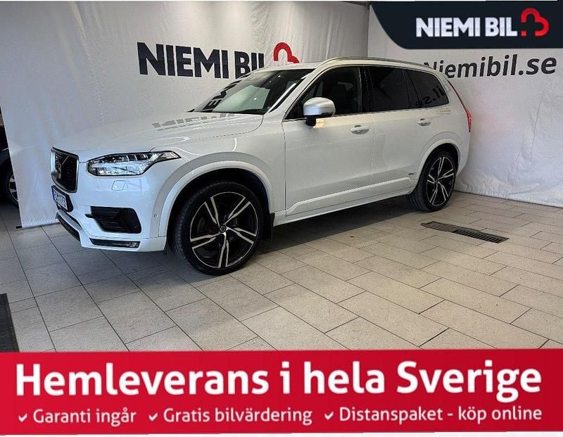 Vit Begagnad 2018 Volvo XC90 R-Design SUV | 479 900 kr (Lite dyr) - Bild 1/3