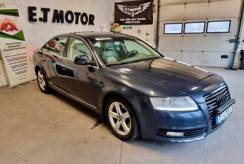 Blå Begagnad 2008 Audi A6 Sedan | 49 900 kr (Bra pris) - Bild 1/4