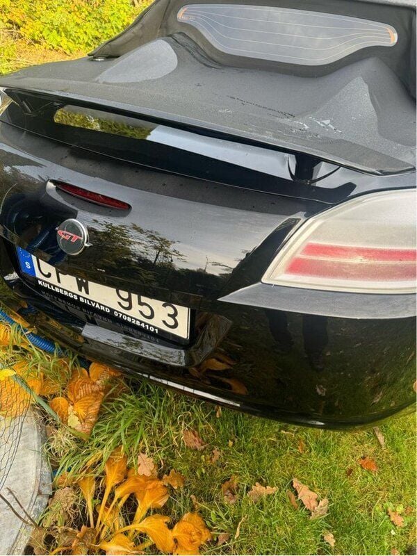 Svart Begagnad 2008 Opel GT Cab | 130 000 kr - Bild 1/4