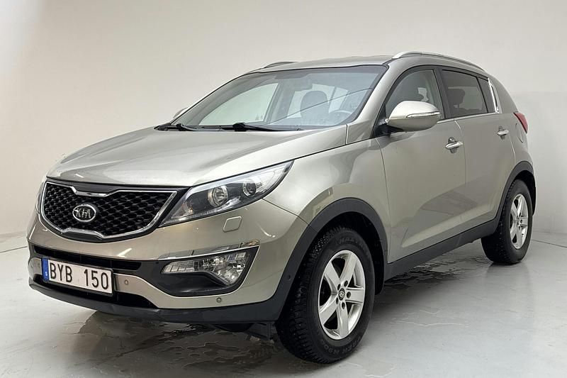Grå Begagnad 2013 Kia Sportage SUV | 96 000 kr (Marknadspris) - Bild 1/4