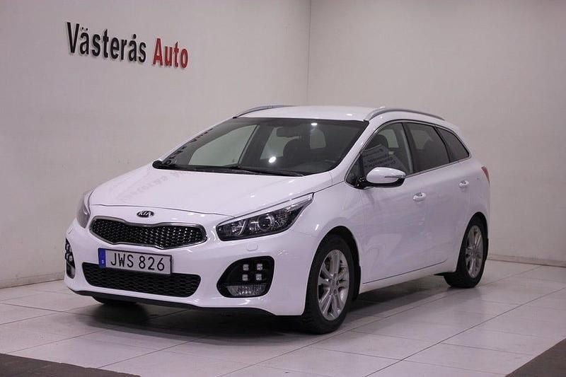 Begagnad Kia Ceed Sportswagon GT-Line 135 HK (99 kW) 2018 Vit Kombi