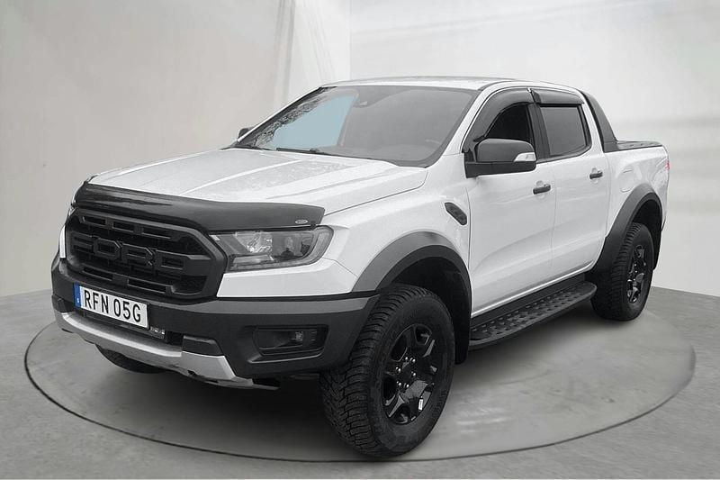 Vit Begagnad 2021 Ford Ranger Raptor Pickup | 509 800 kr (Dyr) - Bild 1/4