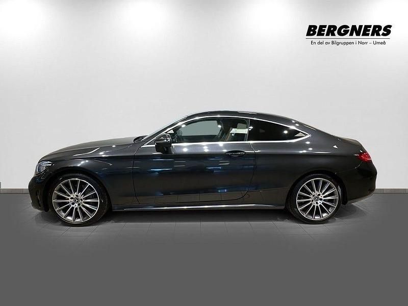 Begagnad Mercedes C300 AMG 258 HK (189 kW) 2019 Grå Sportkupé