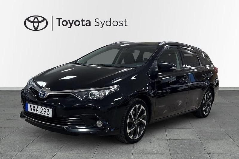 Svart Begagnad 2015 Toyota Auris Touring Sports Kombi | 127 000 kr (Marknadspris) - Bild 1/4