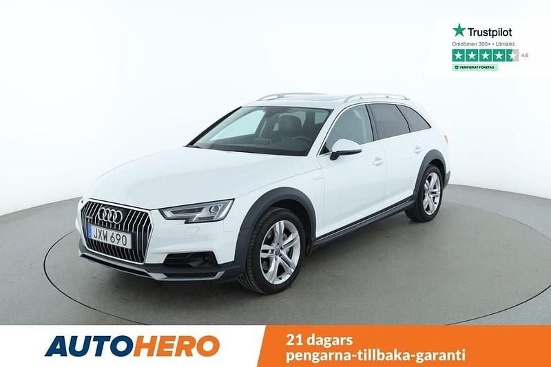 Vit Begagnad 2017 Audi A4 Allroad Kombi | 212 000 kr (Bra pris) - Bild 1/4