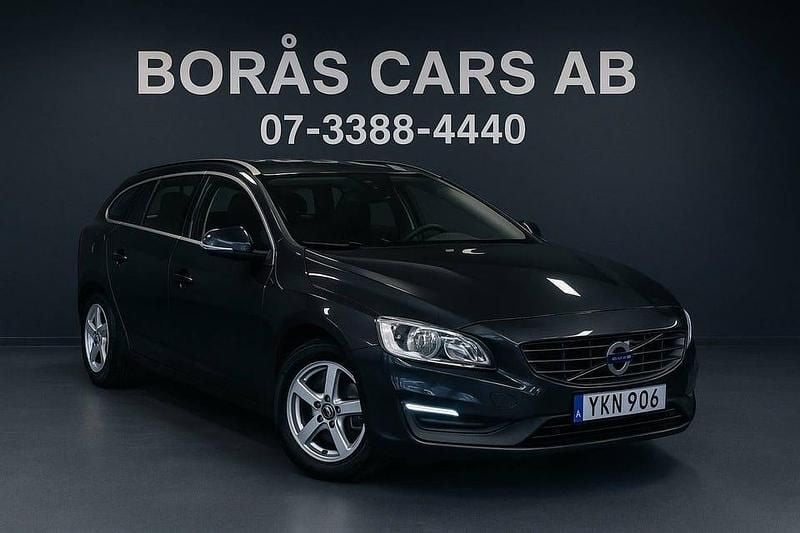 Grå Begagnad 2017 Volvo V60 Summum Kombi | 169 900 kr (Bra pris) - Bild 1/4