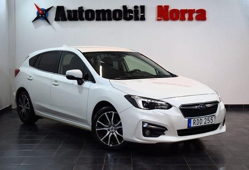 Begagnad Subaru Impreza Active 114 HK (83 kW) 2018 Vit Halvkombi