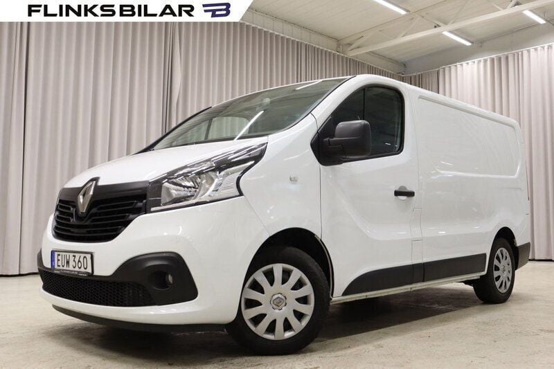 Vit Begagnad 2017 Renault Trafic Van | 149 900 kr (Bra pris) - Bild 1/4