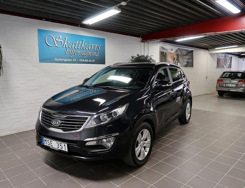 Svart Begagnad 2012 Kia Sportage EX SUV | 74 000 kr (Bra pris) - Bild 1/4
