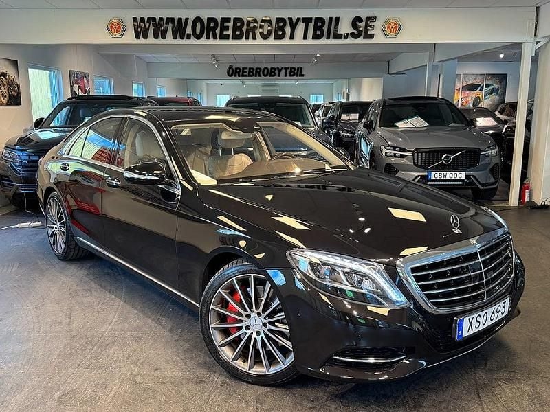 Begagnad Mercedes S500 SE 456 HK (335 kW) 2014 Svart Sedan