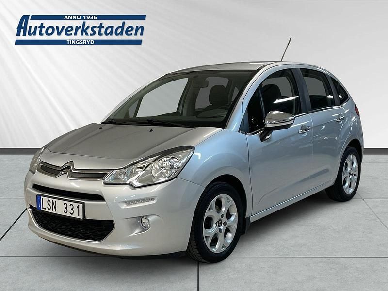 Silver Begagnad 2013 Citroën C3 Halvkombi | 69 000 kr (Marknadspris) - Bild 1/4