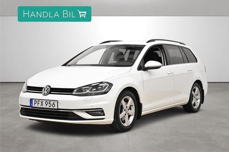 Vit Begagnad 2017 VW Golf VII GT Kombi | 144 700 kr (Marknadspris) - Bild 1/4