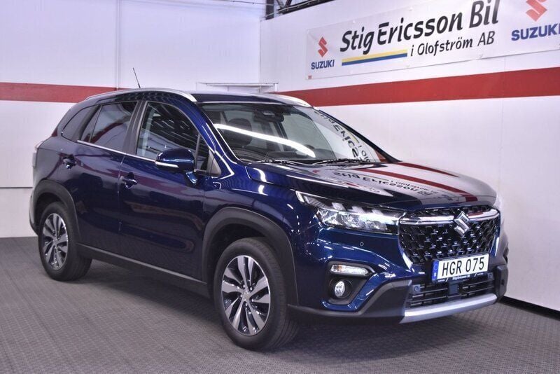 Blå Begagnad 2022 Suzuki SX4 S-Cross SUV | 268 500 kr (Dyr) - Bild 1/4