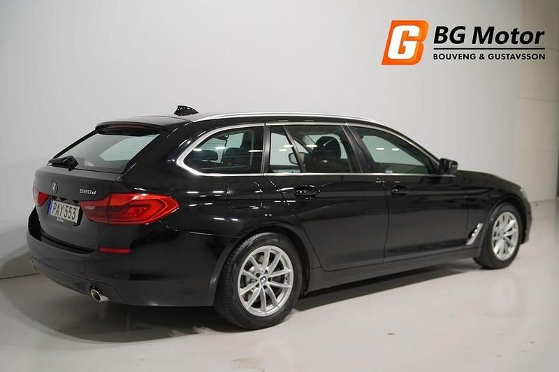 Begagnad BMW 520 190 HK (139 kW) 2018 Svart