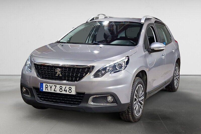 Silver Begagnad 2017 Peugeot 2008 SUV | 99 900 kr (Bra pris) - Bild 1/3