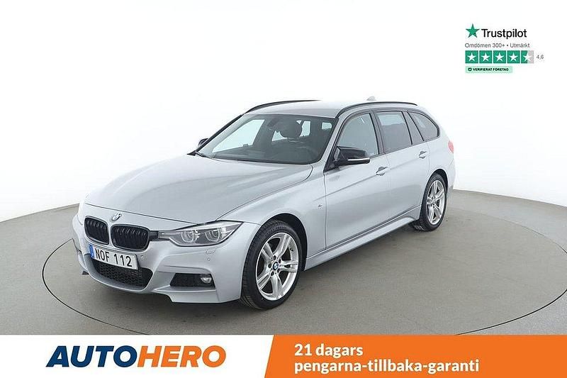 Silver Begagnad 2018 BMW 320 M Sport Kombi | 215 000 kr (Lite dyr) - Bild 1/4