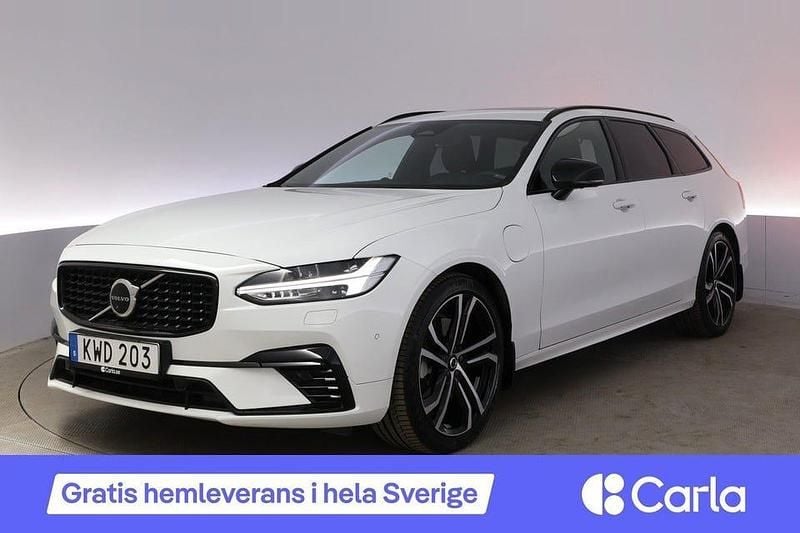Vit Begagnad 2022 Volvo V90 R-Design Kombi | 420 900 kr (Bra pris) - Bild 1/2