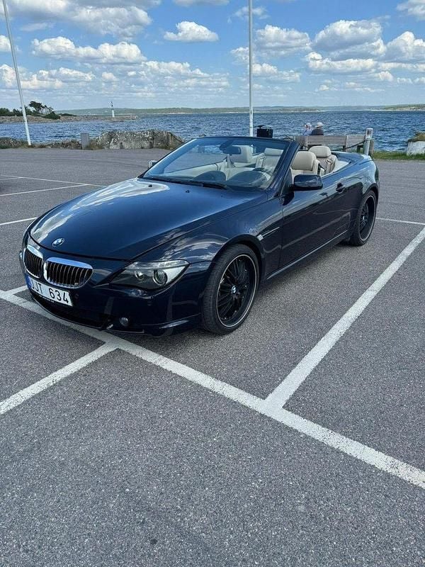 Blå Begagnad 2006 BMW 650 Cabriolet Cab | 133 000 kr - Bild 1/4